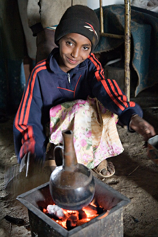 54   Preparing the coffee